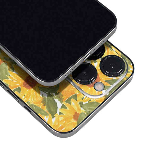 Bouffants and Broken Hearts Sunflowers iPhone 14 Pro Skin